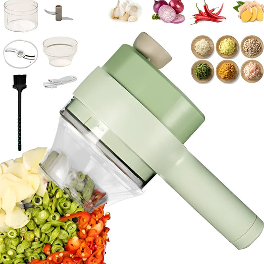 4 In 1 Electric Vegetable Cutter